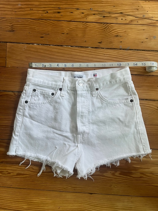 Re/Done Pants - Re/Done The Breezy Shorts in Crema